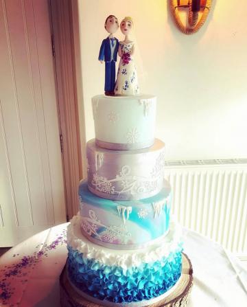 - Blushing Rose Cakes