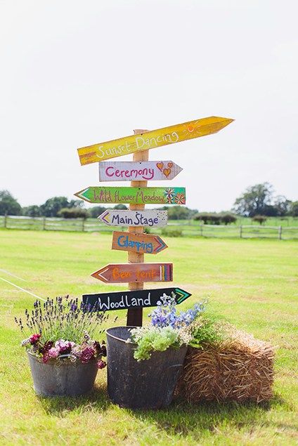 festival wedding signs, wedding signs, wedding diy, wedding planner, signs